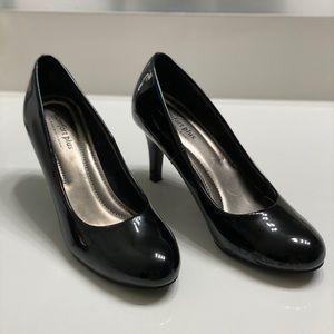 Never Used- Black Stiletto Heels- Comfort Plus